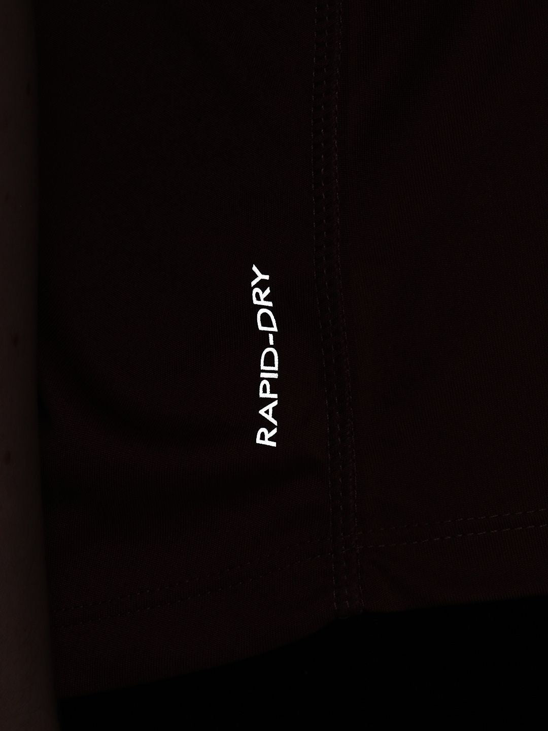 HRX by Hrithik Roshan Back-Slit Reflective Elements Detailed Rapid-Dry Training T-shirt