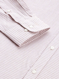 Park Avenue Self Design Slim Fit Pure Cotton Formal Shirt