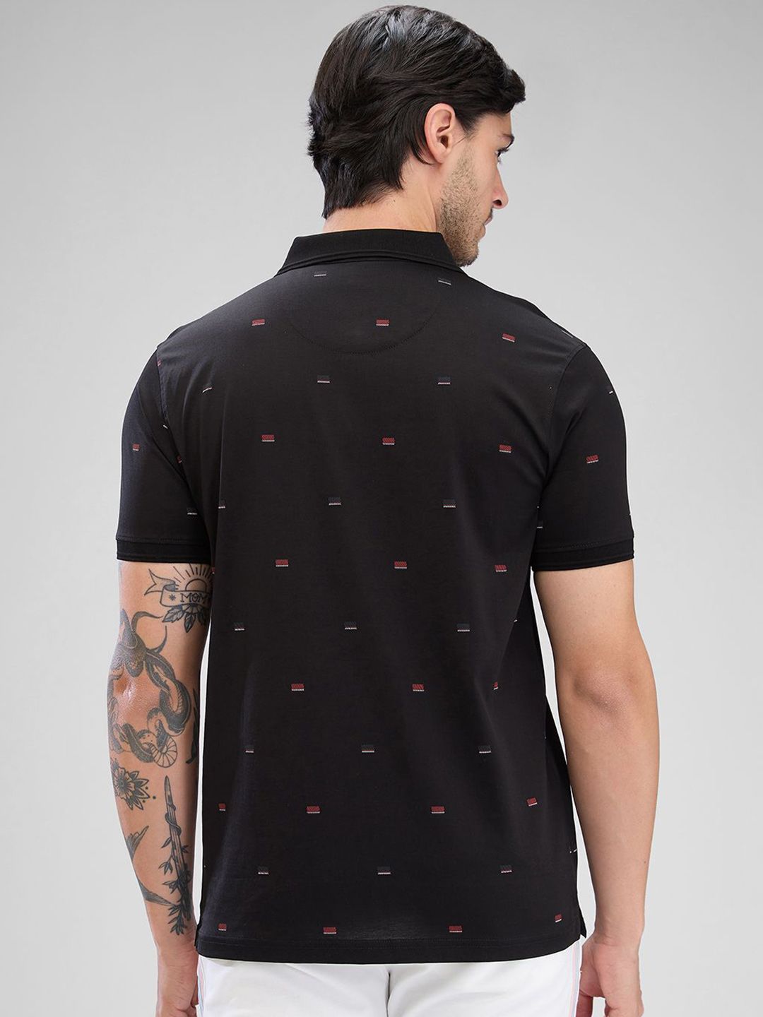 Park Avenue Men Polo Collar Slim Fit T-shirt
