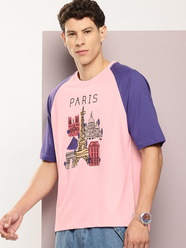 DILLINGER Men Graphic Printed Oversized T-shirt