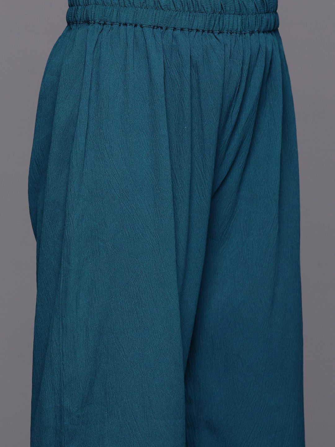 Varanga  Printed Gotta Patti Kurta with Palazzos & Dupatta