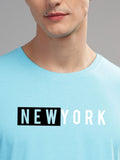 ADRO Men Typography Printed Applique T-shirt