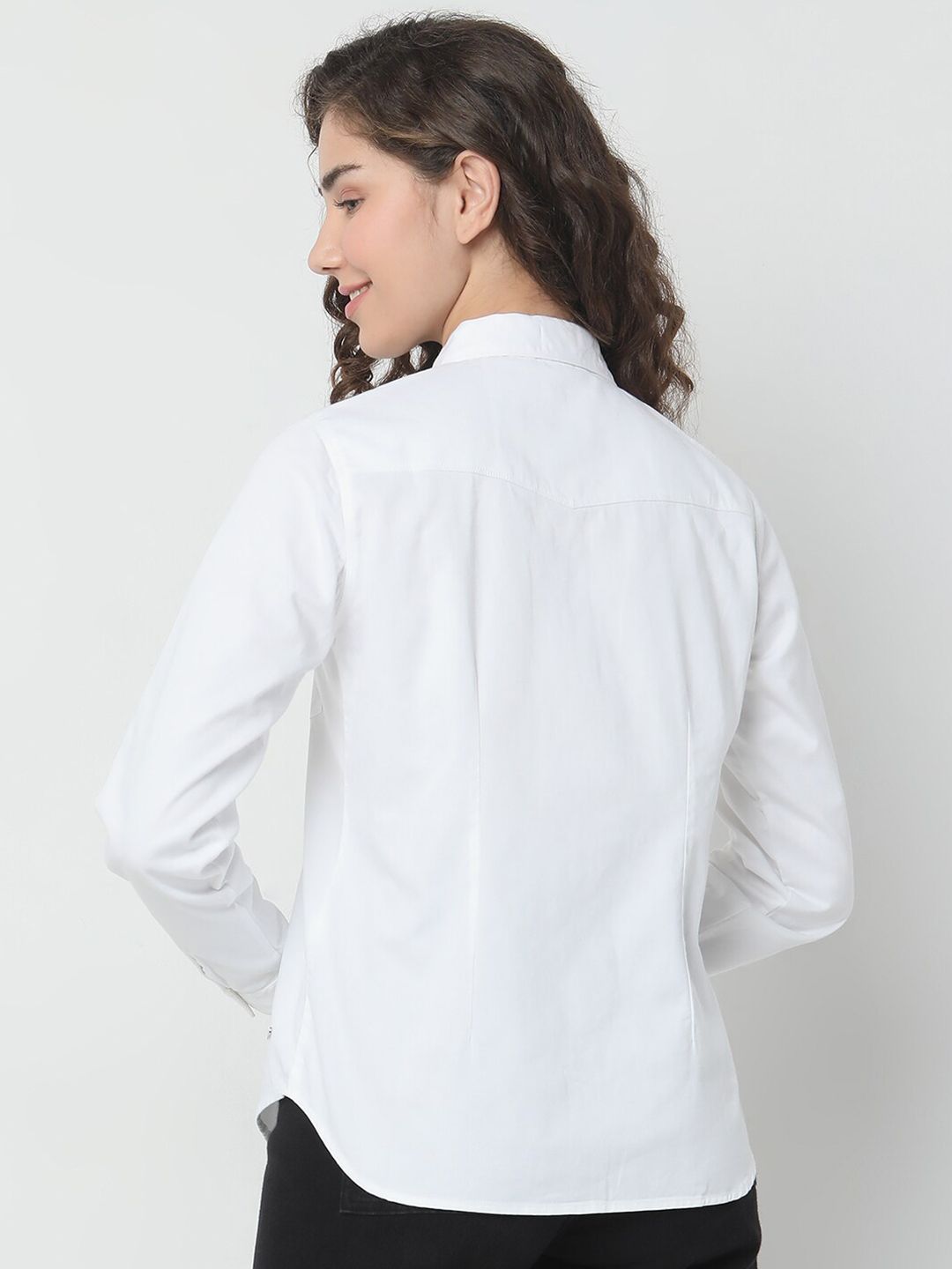 SPYKAR Spread Collar Cotton Casual Shirt