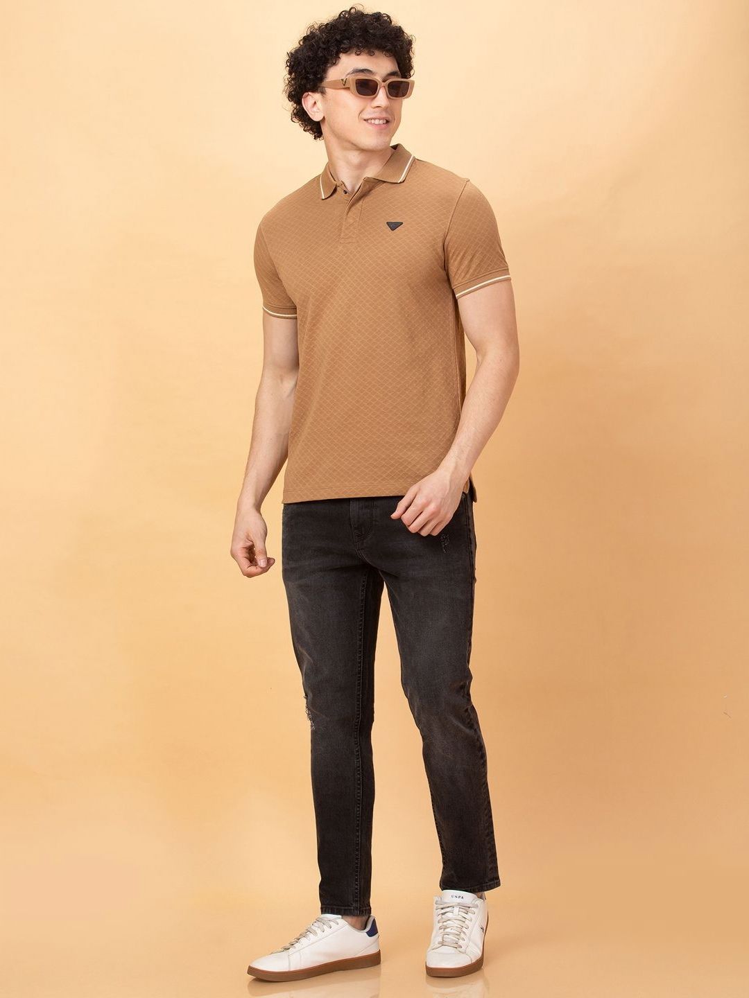 Being Human Men Polo Collar T-shirt