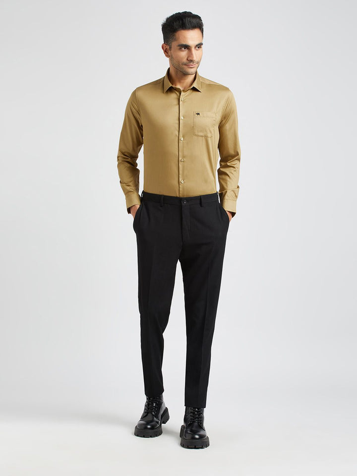 THE BEAR HOUSE Slim Fit Pure Cotton Formal Shirt