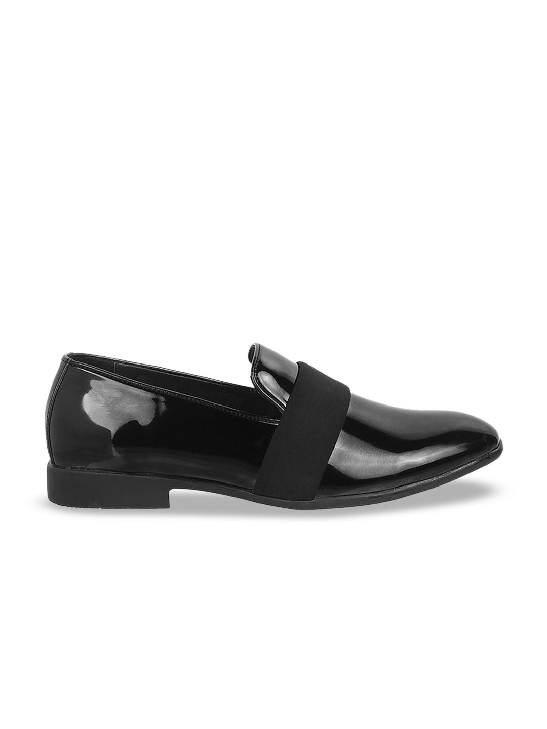 Metro Men Patent Leather Formal Slip-On Shoes