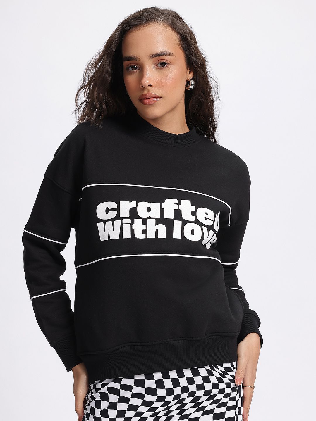 DressBerry Limitless Love Printed Sweatshirt