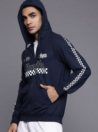 HRX by Hrithik Roshan Typography Moto Printed Hooded Sweatshirt