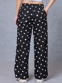Bewakoof Women All Over Printed Wide Leg Pyjamas