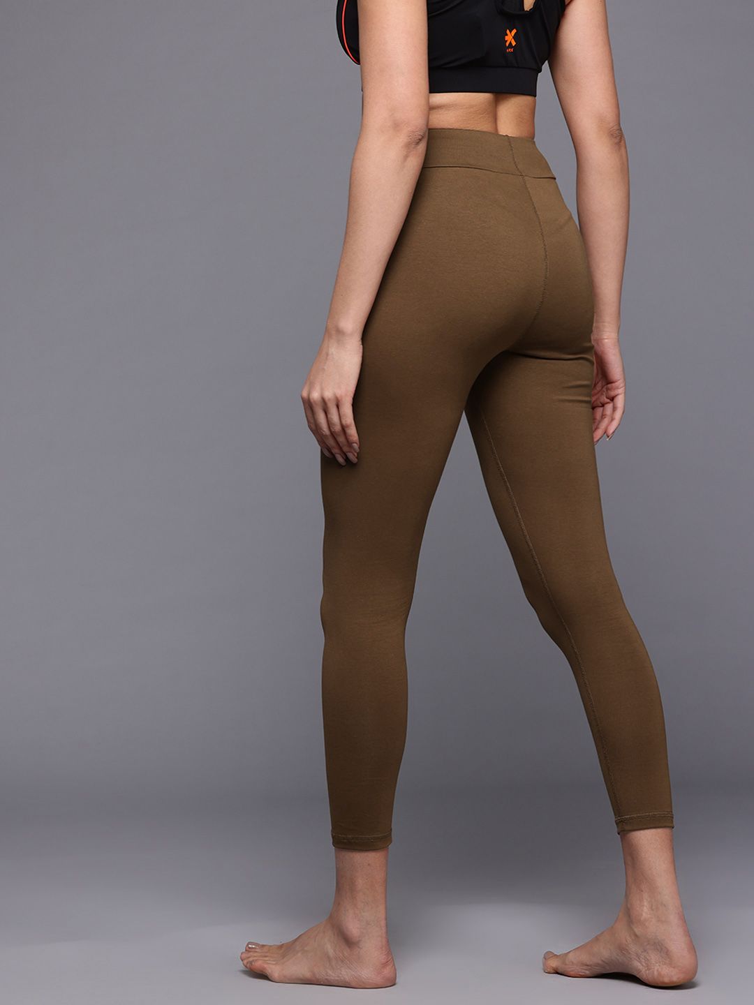HRX by Hrithik Roshan Women Cropped Yoga Tights