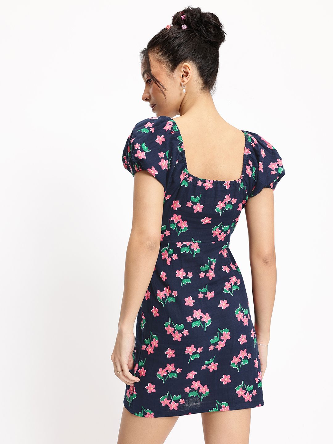 DressBerry Corset Crush Floral Dream Sheath Mini Dress