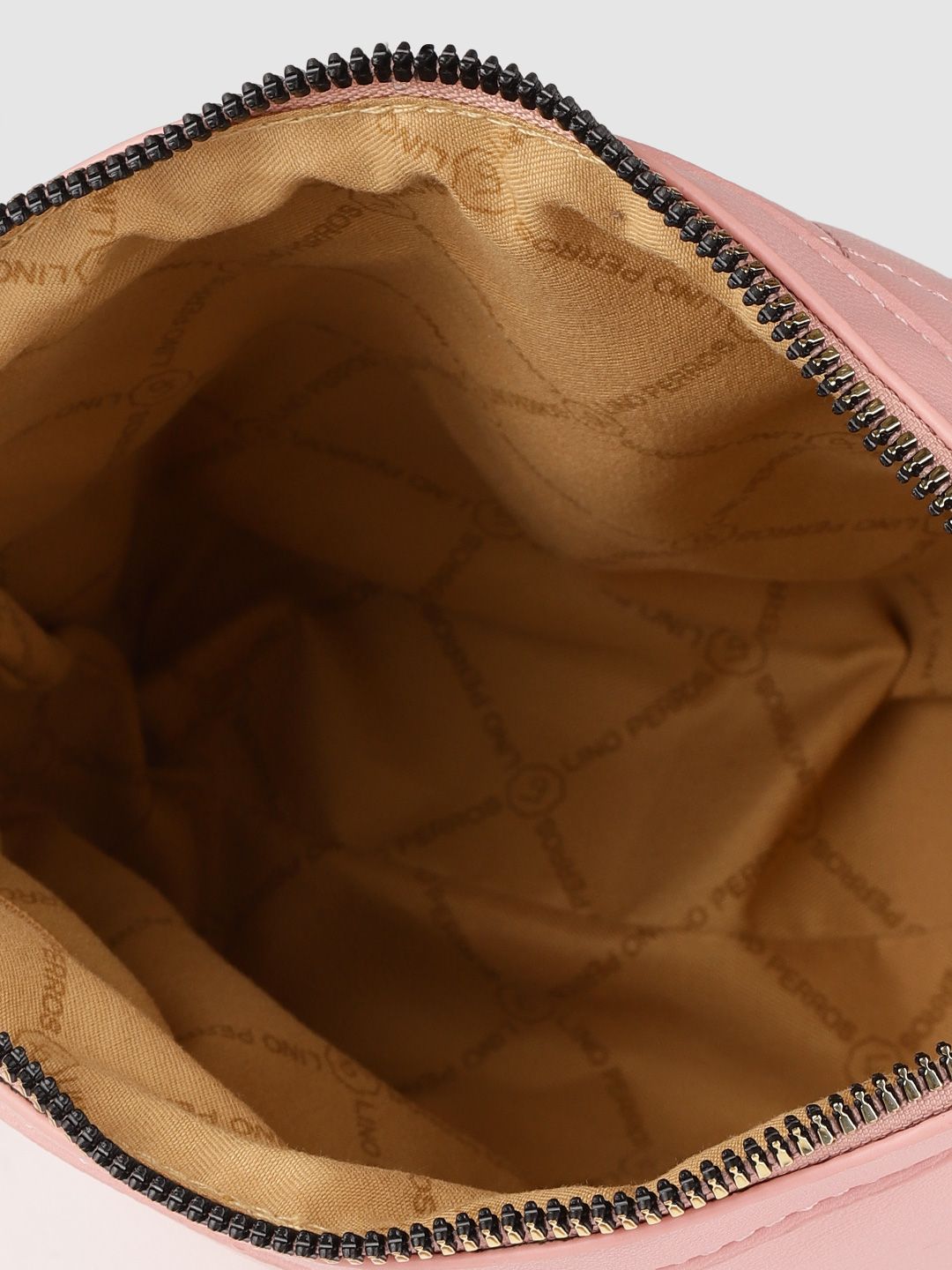 Lino Perros Women Pink Quilted Sling Bag