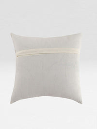 STITCHNEST Set Of 2 Blue & Cream-Coloured Geometric Square Cushion Covers
