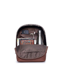 ZOUK Women Floral Printed Backpack