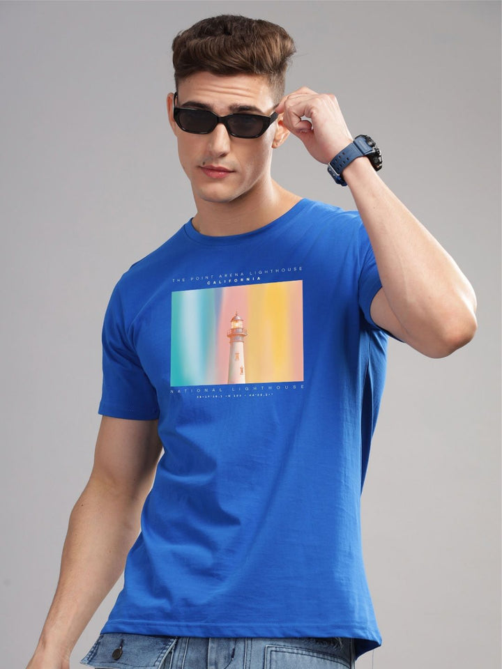 ADRO Men Printed T-shirt