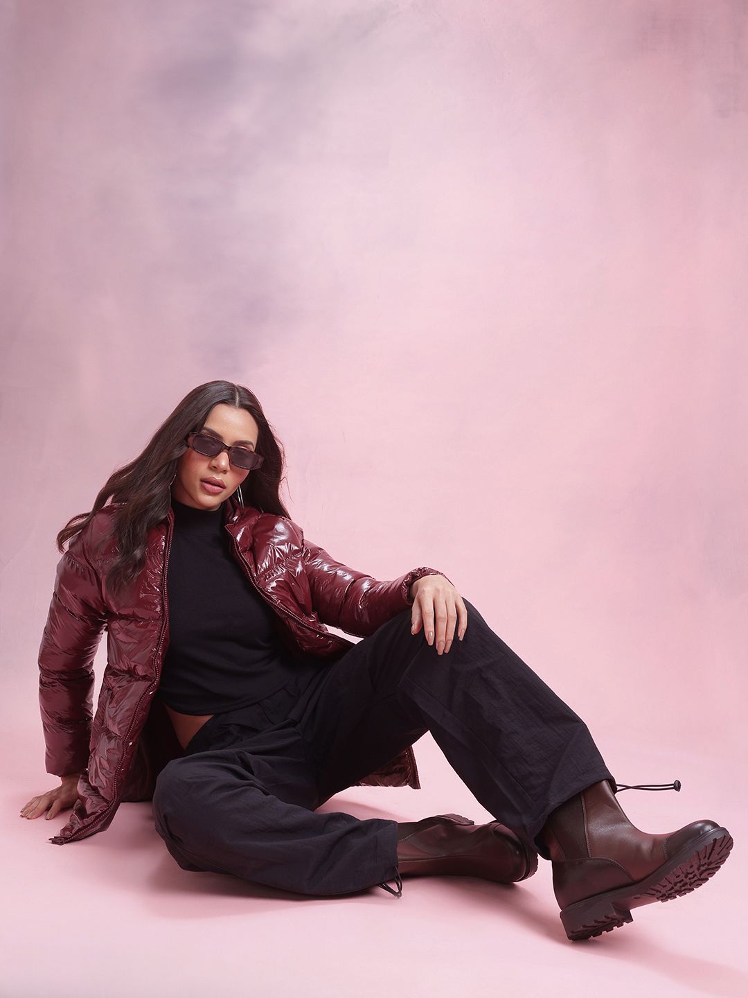DressBerry Hooded Puffer Jacket