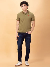 Being Human Men Polo Collar T-shirt