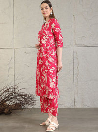 KALINI Women Floral Printed Regular Kurta with Palazzos