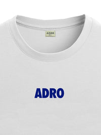 ADRO Men Typography Printed Extended Sleeves Pockets T-shirt