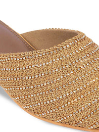 Metro Women Kitten Mules