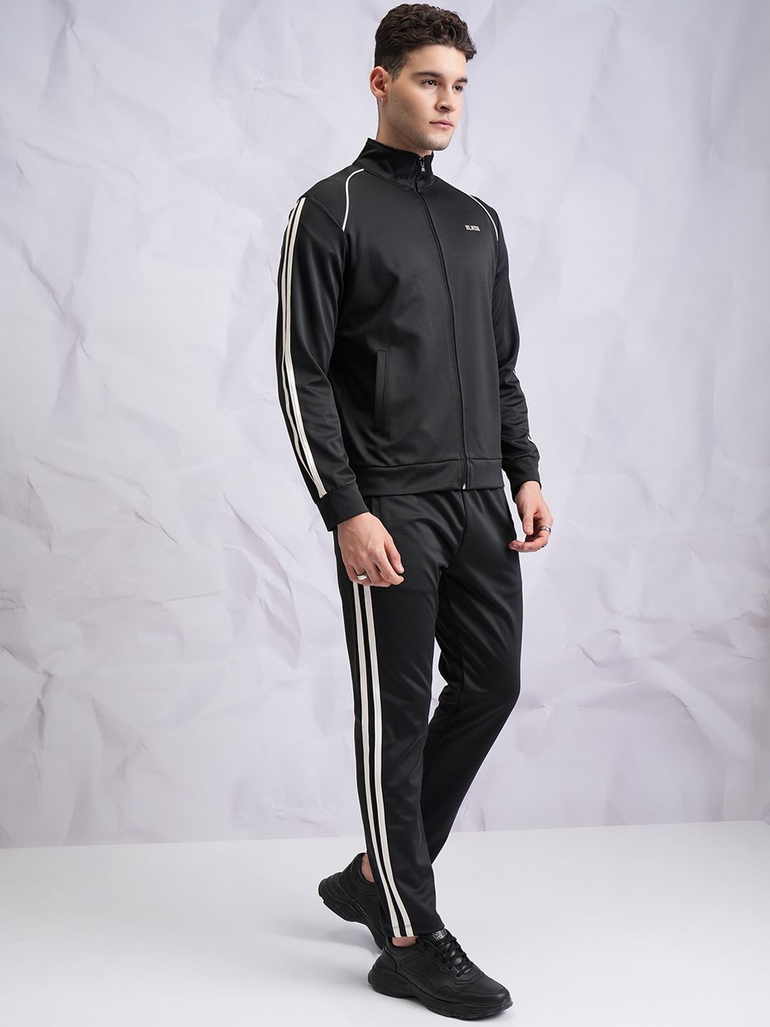 Highlander High Neck Lengan Panjang Sweatshirt & seluar