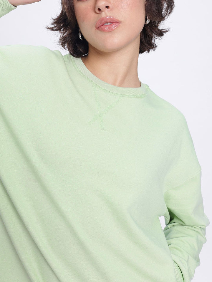 DressBerry Printed Relaxed Fit Sweatshirt