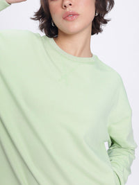 DressBerry Printed Relaxed Fit Sweatshirt