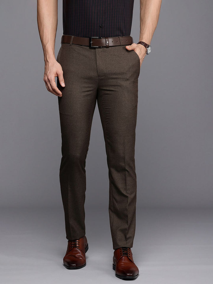 Raymond Men Slim Fit Formal Trousers