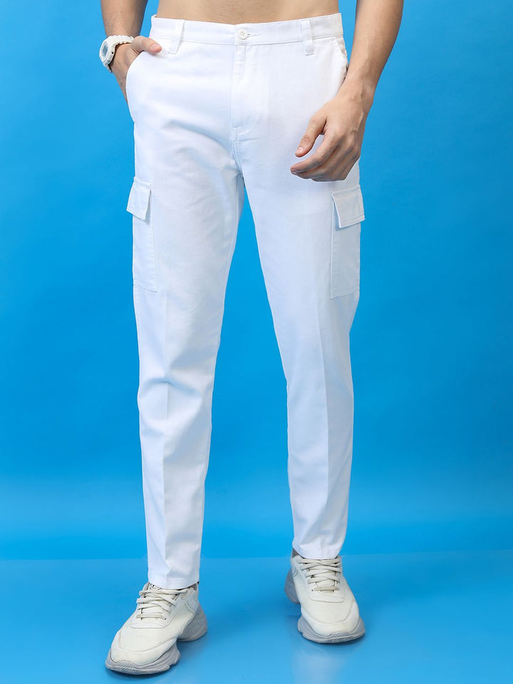 Highlander Lelaki Tapered Fit Cotton Cargos Fit