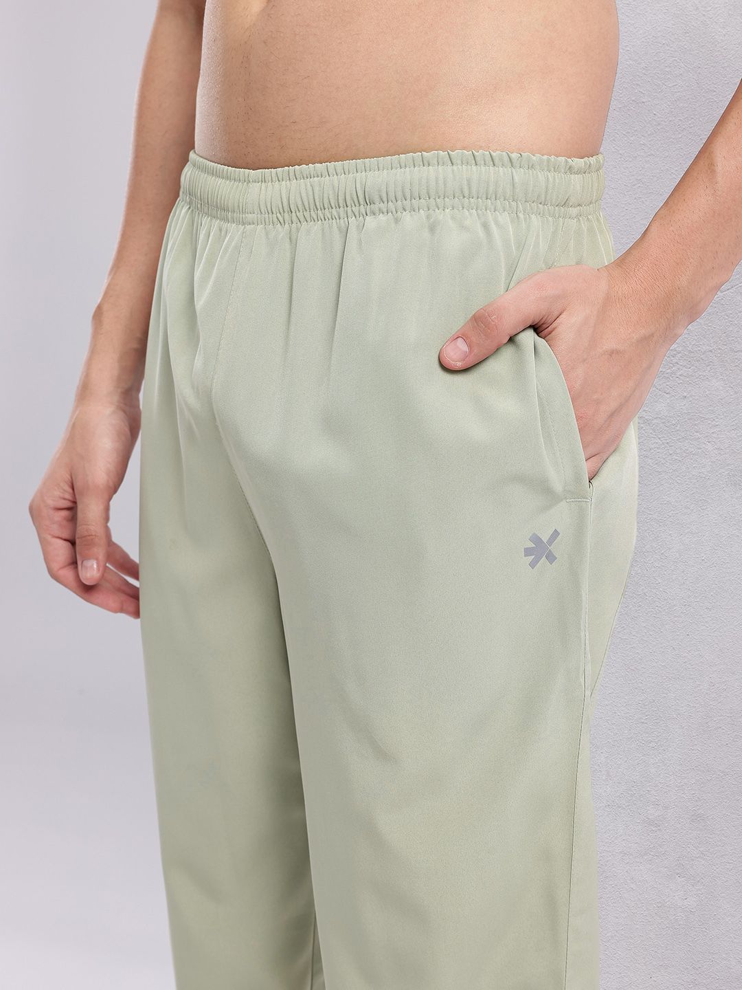 HRX by Hrithik Roshan Men Mid-Rise Rapid-Dry Running Track Pants