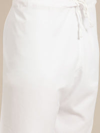 SOJANYA Kurta Belang Beige Lelaki dengan Piyama & Jaket Nehru