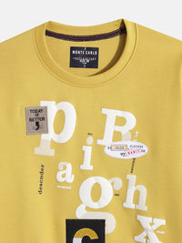 Monte Carlo Kids Boys Typography Printed Sweatshirt