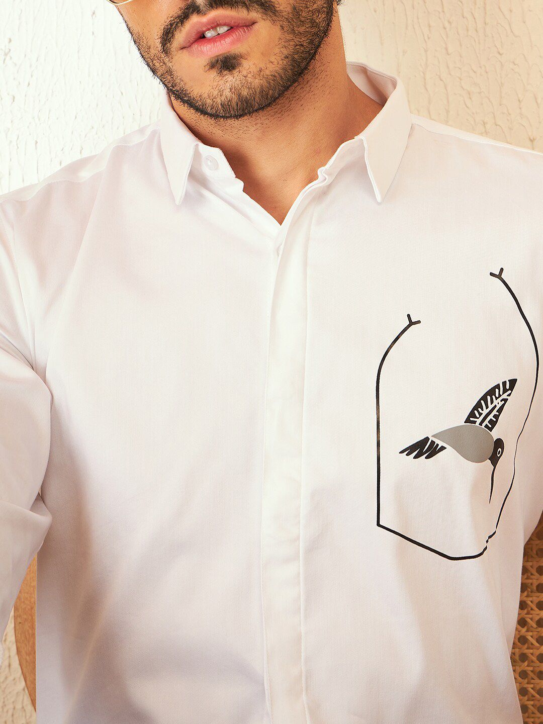 DENNISON Smart Printed Casual Shirt