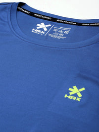 HRX by Hrithik Roshan Rapid-Dry Striped Training T-shirt