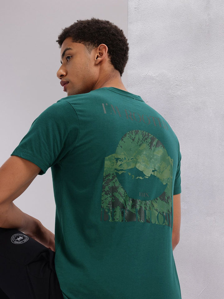 HRX by Hrithik Roshan Printed Yoga T-shirt
