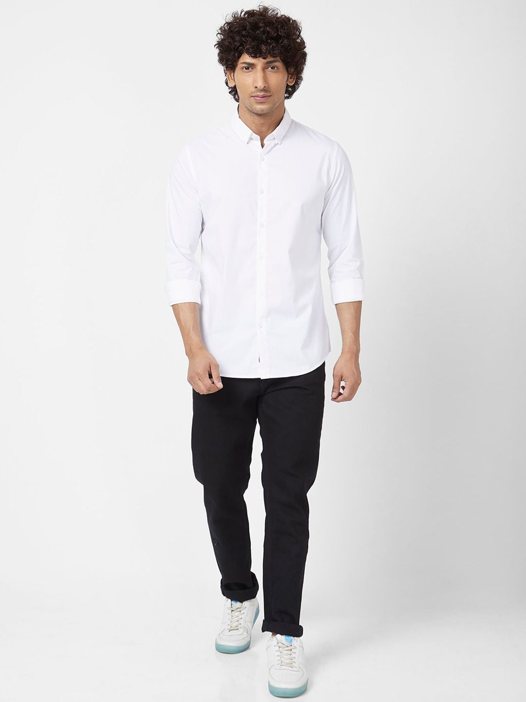 SPYKAR Men Skinny Fit Low-Rise Cotton Jeans