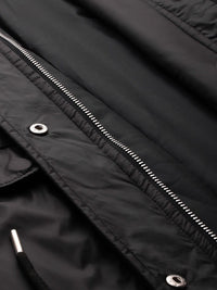 DressBerry Hooded Faux Fur Longline Parka Jacket