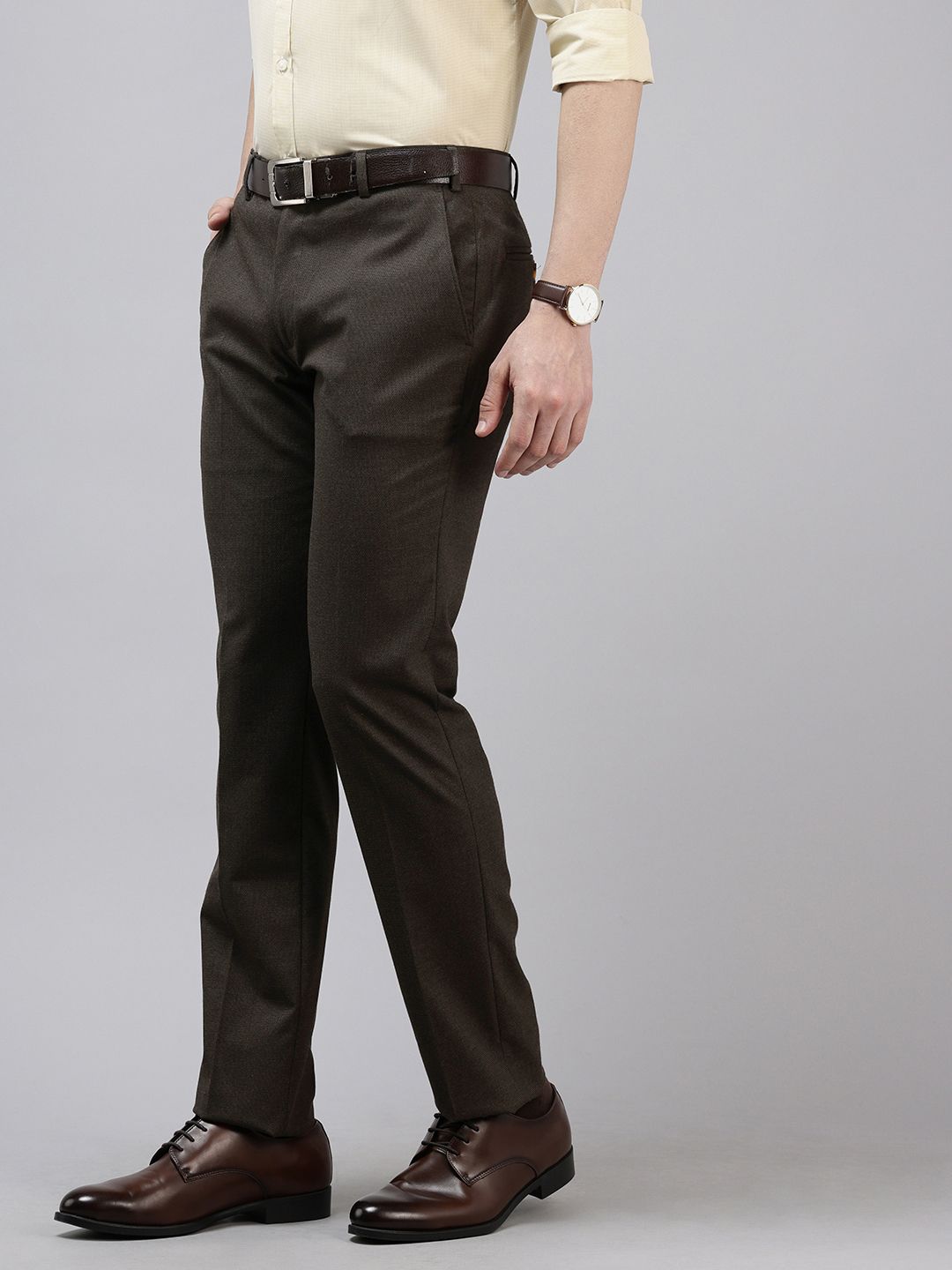 Park Avenue Men Slim Fit Formal Trousers