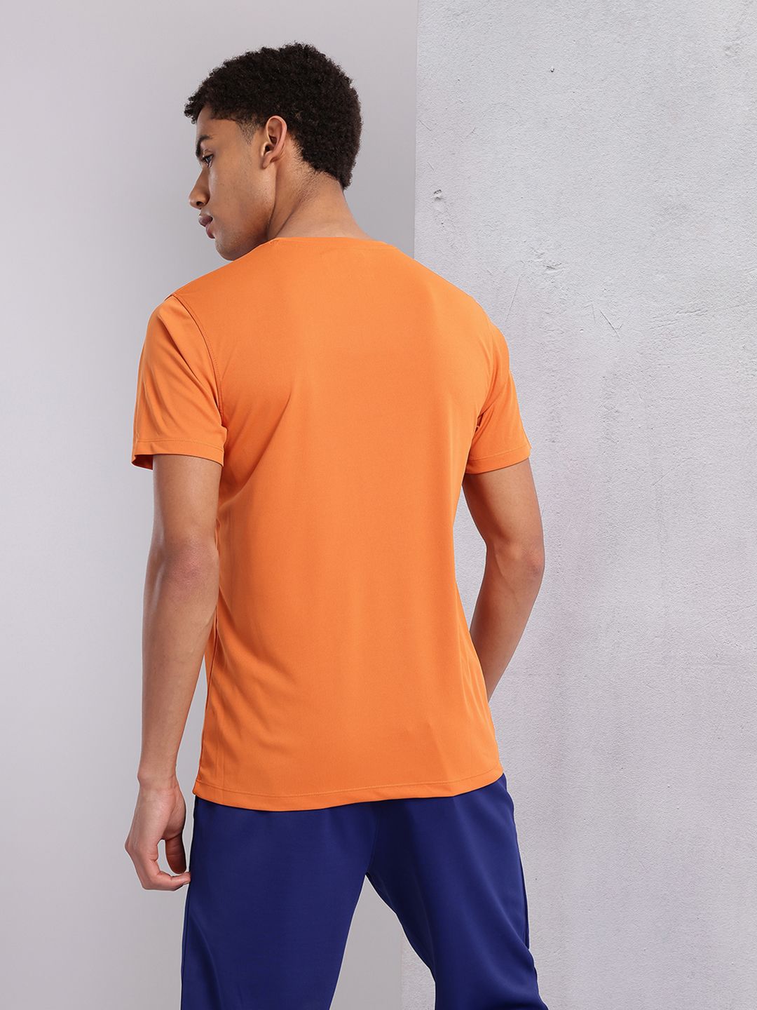 HRX by Hrithik Roshan Brand Logo Printed Training T-shirt