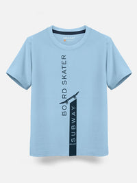 HELLCAT Boys Pack Of 5 Typography Printed Cotton T-shirt