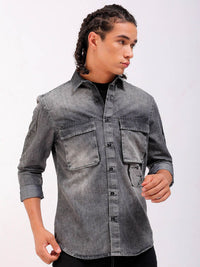 The Indian Garage Co Spread Collar Casual Shirt
