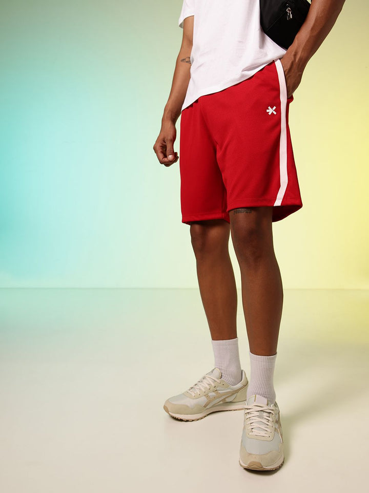 HRX by Hrithik Roshan Men Rapid-Dry Self-Design Lifestyle Sports Shorts