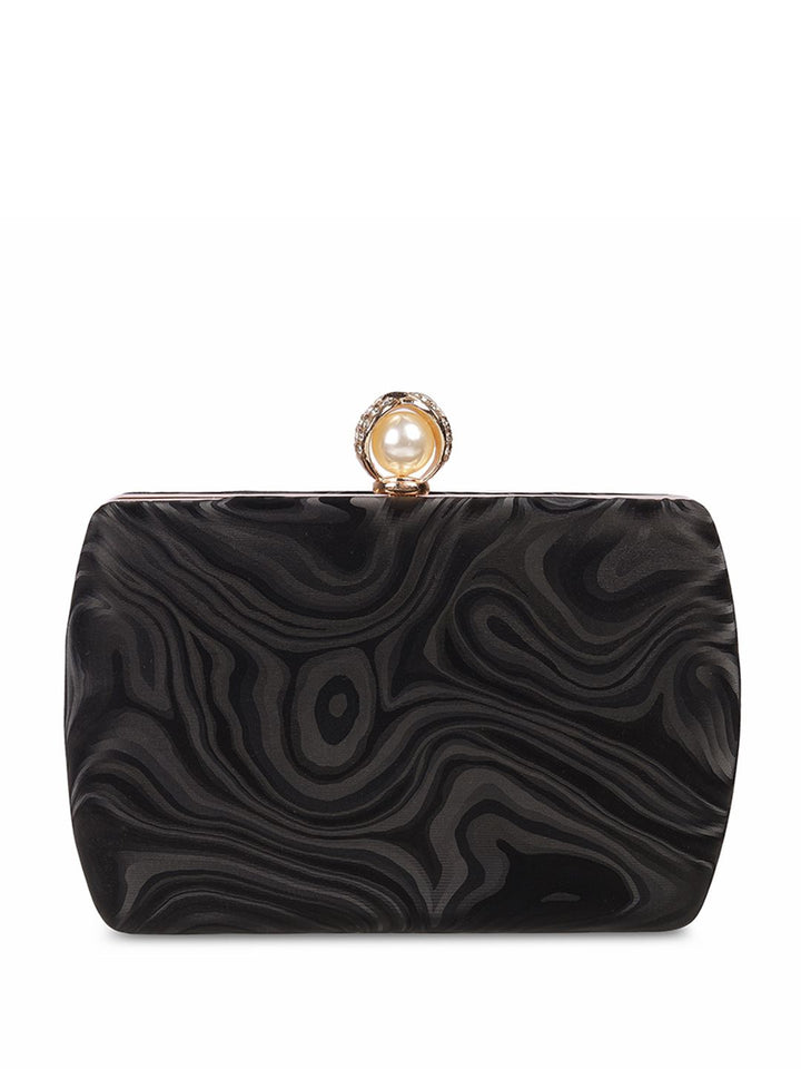 Mochi Printed Box Clutch