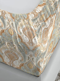 MYTRIDENT Diana Soft Comfort Fitted 210TC King Pure Cotton 1 Fittedsheet with 2 Pillow Covers