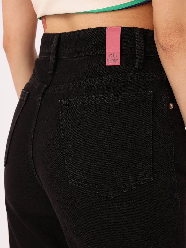 DressBerry Women Soft Edge High-Rise Jeans