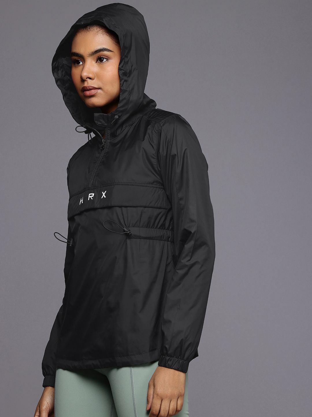 HRX by Hrithik Roshan Rapid-Dry Antimicrobial Training Sporty Jacket