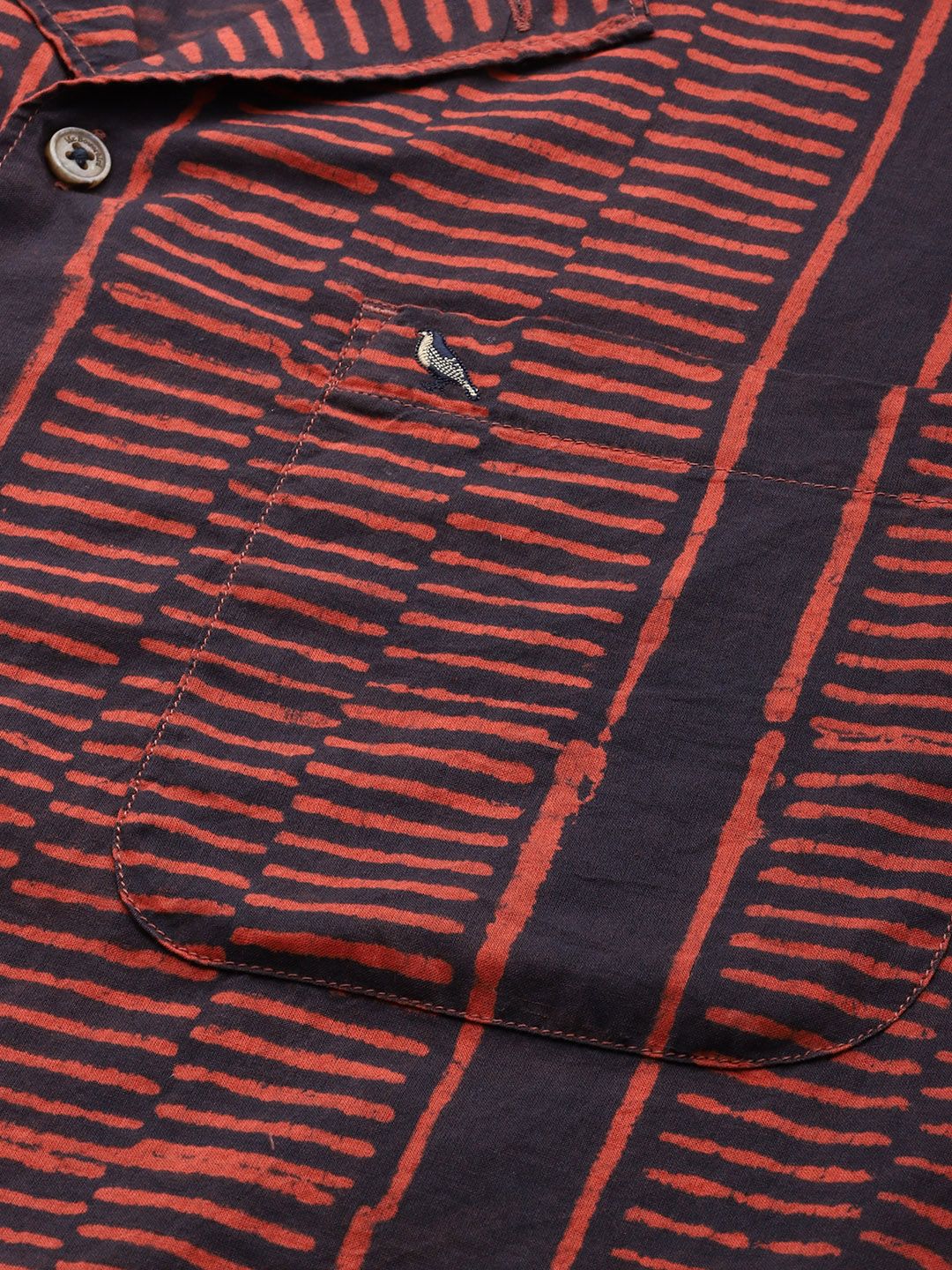 Mr Bowerbird Pure Cotton Hand Block Printed Liberal Fit Resort Shirts