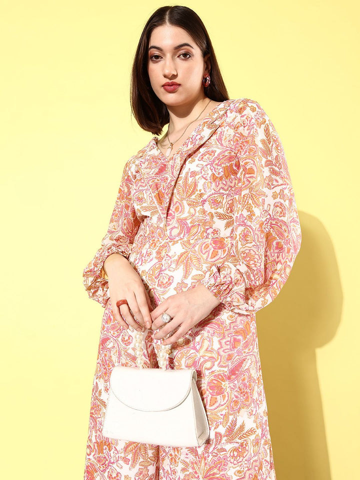 QUIERO Printed Basic Jumpsuit