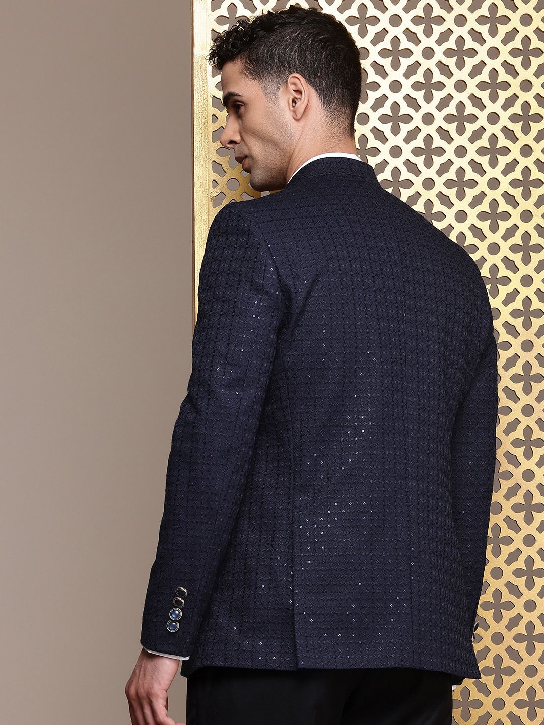 House of Pataudi Embellished Jashn Party Bandhgala Blazers