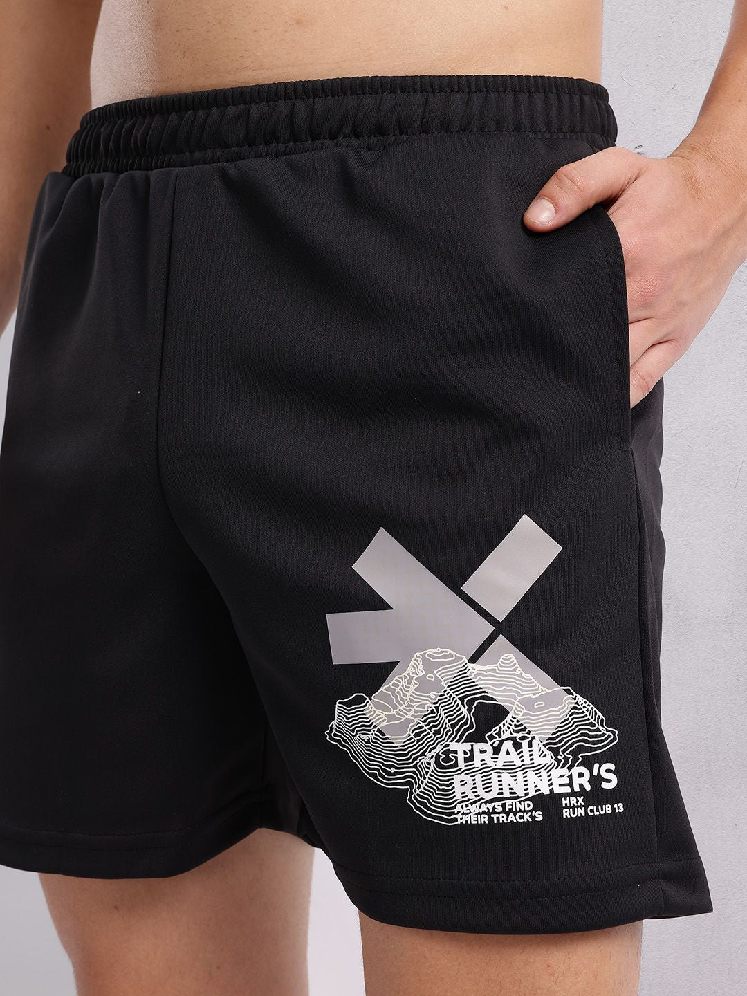 HRX by Hrithik Roshan Men Printed Running Shorts